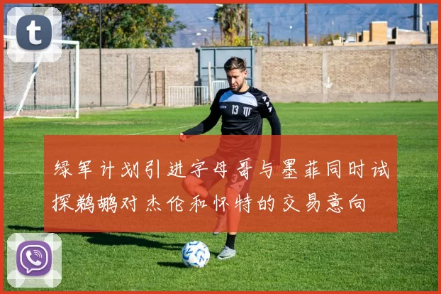 绿军计划引进字母哥与墨菲同时试探鹈鹕对杰伦和怀特的交易意向
